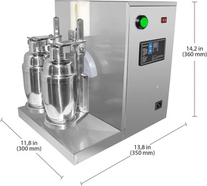 Mixeur à tasses pour thé au lait, shaker électrique pour milk-shake - Product Image 3