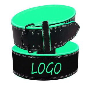 Heavy Duty Leather Weightlifting <b>Belt</b> for Powerlifting <b>Squat</b> Deadlift Gym Support Equipment with Genuine Leather and Strong - Product Image 1