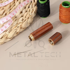 Agujas para Extensiones de Cabello con Autohilado, de Acero Inoxidable con Ojo Dorado, Fáciles de Usar, para Coser y Tejer, Venta al Por Mayor - Product Image 3