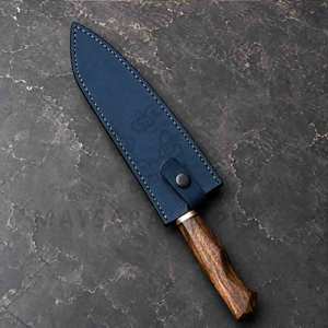 Nueva Edición de Cuchillo de Chef de Acero Damasco Japonés de Lujo con Hoja de 8 Pulgadas, Cuchillo de Cocina para Cortar Carne y BBQ - Product Image 3