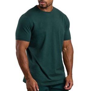 T-shirt de sport confortable à col ras du cou, coupe ajustée, séchage rapide, 250 g/m², prix usine, vente chaude - Product Image 3