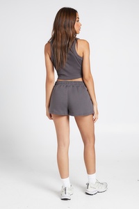 Shorts décontractés personnalisés DTG pour femmes en polyester et coton avec cordon de serrage, imprimé graphique personnalisé, coupe décontractée, vêtements décontractés - Product Image 5