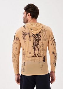 เสื้อแรชการ์ดแขนยาวสำหรับผู้ชาย พิมพ์ลายแบบซับลิเมชั่น แห้งเร็ว ผลิตจากโพลีเอสเตอร์ ลายหุ่นยนต์ไซเบอร์พังก์ ไซส์ผู้ใหญ่ - Product Image 5