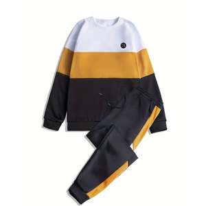 Conjunto Deportivo para Hombre, Estilo Casual para Uso Diario, Corte Holgado, Material Suave y Apariencia Elegante - Product Image 1