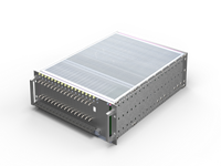 RDEKONO Boîtier d'amplificateur de puissance en aluminium 3U 1U-4U Schroff personnalisé, équipement modulaire Eurorack, câbles audio patch