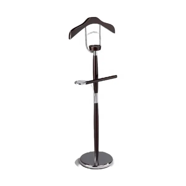 Handcrafted Wood Valet Stand with Storage: Elegant and Practical Solution for Keeping Your Belongings