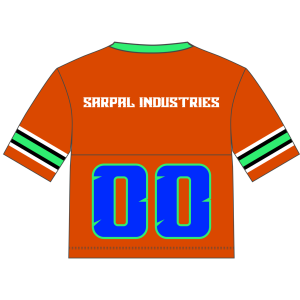 T-shirt de football personnalisé coupe classique pour homme, style streetwear, maillot de football ample en maille avec logo sérigraphié sur le devant - Product Image 5