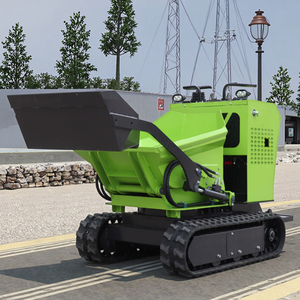 Mini-dumper à moteur diesel 500 kg, auto-chargeur, transporteur sur chenilles, petit chargeur, vente mondiale - Product Image 3