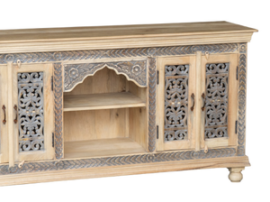 Nuevo Aparador de Estilo Indio para Sala de Estar, Tallado a Mano en Madera Sólida, con Gran Capacidad de Almacenamiento, para Apartamento - Product Image 4