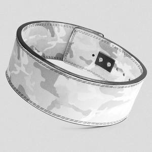 Ceintures réglables robustes et légères en cuir de vache camouflage avec boucle pour la musculation, l'haltérophilie et l'entraînement professionnel en salle de sport - Product Image 1