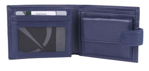 Cartera de Cuero Genuino para Hombre, con Protección RFID, Tarjetero Pequeño, Monedero Corto Vintage, Billetera Bifold con Logotipo Grabado - Product Image 5
