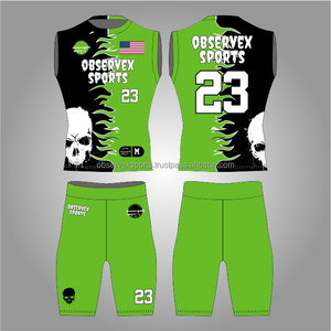 Tenues de football 7v7 personnalisées de haute qualité pour jeunes, ensembles de maillots de compression 7on7 - Product Image 1