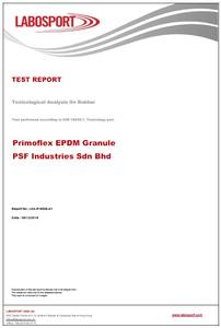 เม็ดยาง EPDM สีเหลืองอำพัน25% โพลิเมอร์สูงสำหรับใช้ในสนามเด็กเล่น - Product Image 3