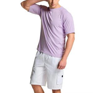 เสื้อยืดออกกำลังกายผู้ชาย สไตล์ใหม่ ทรงหลวม น้ำหนักเบา เสื้อยืดออกกำลังกายสำหรับฟิตเนส วิ่ง และฝึกซ้อม - Product Image 3