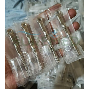 Dental Ratchet Wrench 4.0mm <b>Square</b> 6.35mm Hex Drive Stainless Steel Dental Ratchet Wrench Implant Torque Surgical Instrument - Product Image 6