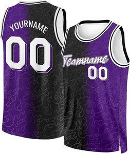 Professional Team Basketball Jersey Training Custom Dry Fit Breathable 100% <b>Polyester</b> Crew Neck Unisex All Season Basketball Top - Product Image 2