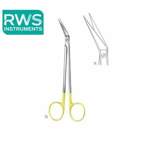 Tijeras Delicadas RWS Instruments (TC Iris) - Kit Quirúrgico Manual con Certificación CE para Cirugía General - Product Image 1