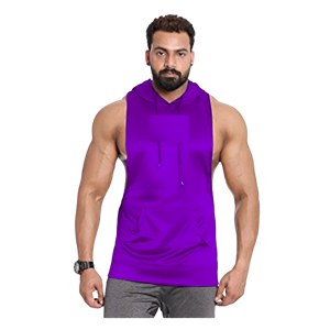 Custom Logo Men's Fitness Workout Loose Fit Bodybuilding <b>Vest</b> Gym <b>Stringer</b> Cotton Tank Top - Product Image 5
