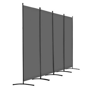 4-<b>Panel</b> Folding Privacy <b>Screen</b> Room Divider Portable Freestanding Partition for Room Separation - Product Image 4