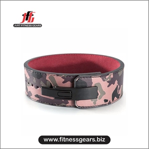 เข็มขัดยกน้ำหนักหนังแท้ปรับระดับได้ JUST FITNESS GEARS JFG-LLB-2148 พร้อมหัวเข็มขัดแบบคันโยก สำหรับออกกำลังกาย ซิทอัพ รองรับเอว รับน้ำหนักได้ 15 ปอนด์ - Product Image 1