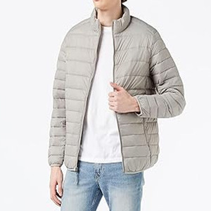 Hooded Heavy Designer Puff Padded <b>Coat</b> Oversized Men's Down Bubble Jackets Men Shiny Puffer Jacket - Product Image 4