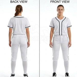 Uniforme de Softbol de Alta Calidad en Poliéster Suave, con Costuras Duraderas, Nuevo Estilo, para Venta en Línea - Product Image 3