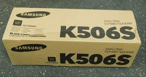 Cartucho de Tóner Láser Negro CLT-K506S SU180A Compatible con Impresoras Samsung CLP-680 CLX-6260 CLX-6260FR - Product Image 2
