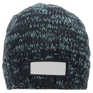 Gorro de Punto Unisex Negro con Estampado Digital, Gorro Casual de Invierno para Adultos, 56-58CM, Material Acrílico - Product Image 5