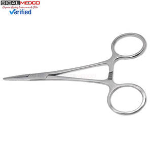 Pinzas Hemostáticas Kelly Rectas Manuales de Acero Inoxidable Plateado con Bloqueo, Certificación CE para Uso Médico, Quirúrgico y Clínico - Product Image 6