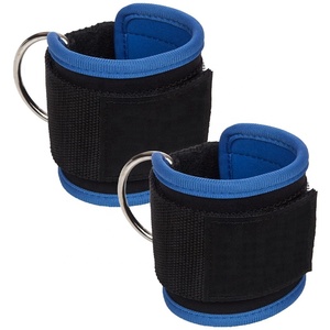 Par de 2 Correas de Neopreno para Ejercicios de Gimnasio, Correas para Piernas y Glúteos para Máquinas de Cable, Entrenamiento Abdominal con Protección - Product Image 1