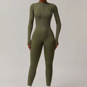 High Quality Best <b>Workout</b> Fitness Wear Women <b>Jumpsuit</b> in Customize Color & Design Soft Material Women Fitness <b>Jumpsuits</b> - Product Image 1