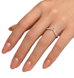 Bague minimaliste en or massif 10K 14K 18K avec diamant de laboratoire taille brillant rond, couleur DEF, clarté VS VVS, certifiée IGI, vente en gros - Product Image 3