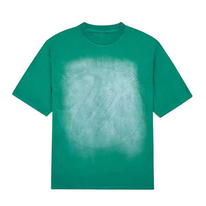 Camiseta de Moda con Efecto Desgastado por el Sol, Atuendo Informal, Camiseta Transpirable con Efecto Desgastado por el Sol - Product Image 6