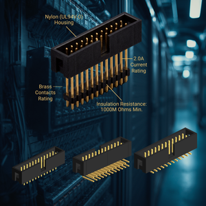 Connecteur Boîtier Durable 2,54 mm pour Liens Caméra - Product Image 1