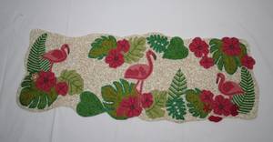 Luxury <b>Beaded</b> Non-Slip Durable Handmade Customized Design MS Handicraft Table <b>Placemat</b> - Product Image 4