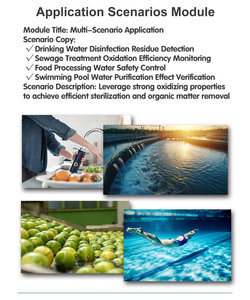 Bandelettes de <span class=keywords><strong>test</strong></span> d'oxygène <span class=keywords><strong>actif</strong></span> pour la détection des désinfectants résiduels à usage industriel, 50 bandelettes - Product Image 5