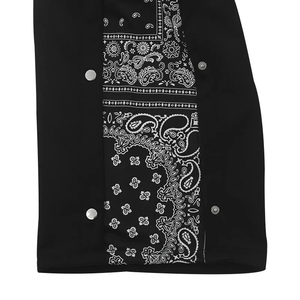 Pantalon de survêtement blanc personnalisé, taille haute, coupe large, effet vieilli, pour homme, imprimé graphique, streetwear, coupe ample, joggers décontractés et confortables, OEM ODM - Product Image 6