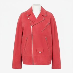 แจ็คเก็ตหนังผู้หญิงคุณภาพสูง ผลิตอย่างมืออาชีพ ราคาไม่แพง สไตล์โดดเด่น แจ็คเก็ตหนังคาวเกิร์ล - Product Image 1