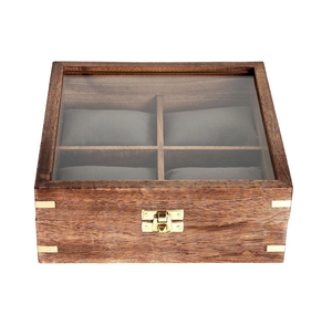 Nouveauté : Boîte à montre en bois naturel, artisanat, design original, boîte/support/étui de luxe à prix réduit - Product Image 2