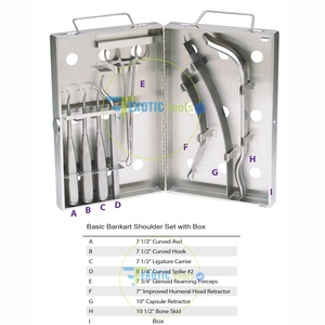Herramientas EXÓTICAS Juego de instrumentos Bankart básicos verificados Instrumentos quirúrgicos ortopédicos de calidad A + para cirugía de hombro - Product Image 2