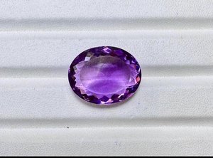 Piedra preciosa de amatista ovalada natural, piedra suelta morada de Brasil para hacer joyas, anillos, colgantes, pendientes, alta calidad - Product Image 4
