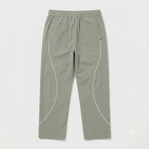 Conjunto Deportivo de Nylon de Alta Calidad con Logotipo Personalizado para Hombre, Chaqueta Cortavientos y Pantalones Deportivos, Secado Rápido, Poliéster, Ropa de Otoño - Product Image 5