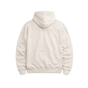 Sudadera con Capucha Personalizada con Detalles de Pedrería para Hombre, Sudadera de Felpa de Algodón para Hombre, Ropa Urbana de Alta Calidad, Producción con MOQ Bajo - Product Image 4