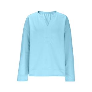 Suéter Holgado de Cuello Redondo y Hombros Caídos para Mujer, Talla Grande, Manga Larga, Color Sólido, para Uso Diario, de Bangladesh - Product Image 3