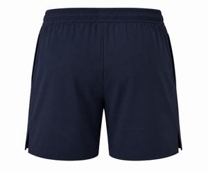 Men's Navy 100% Polyester Knitted Mid Waist Drawstring Color Block Breathable Windproof <b>Waterproof</b> Quick Dry Eco-Friendly <b>Shorts</b> - Product Image 4