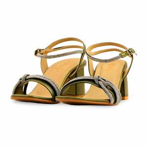 Sandalias Tacón Fantasía Oliva Modelo FN6090 - Product Image 3