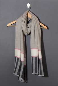 Exquisite Handcrafted <b>Wool</b> Stole Ultra-Soft Lightweight Premium Winter <b>Wrap</b> Elegant Artisanal Pashmina Style - Product Image 4