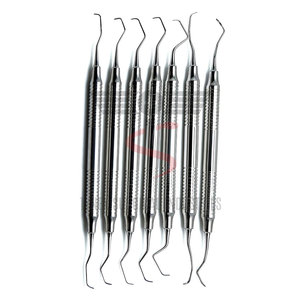 Equipo Dental Profesional, Kits de Curetas Gracey Premium Reutilizables, Kits de Curetas Gracey Confiables para Clínica - Product Image 2