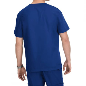Fitted Joggers Stretchable Men <b>Scrubs</b> <b>Sets</b> Quick Dry Hospital Uniforms Custom Logo Medical <b>Scrubs</b> Spandex - Product Image 3