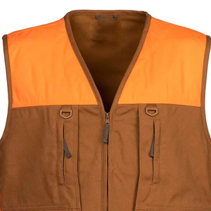 Veste de chasse et de pêche d'hiver pour hommes, respirante, à séchage rapide, multi-poches, en toile, vente en gros - Product Image 3